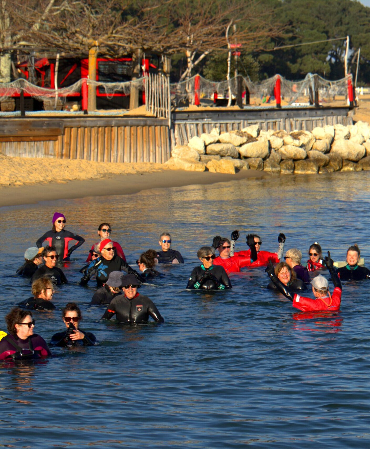 marche aquatique Lège